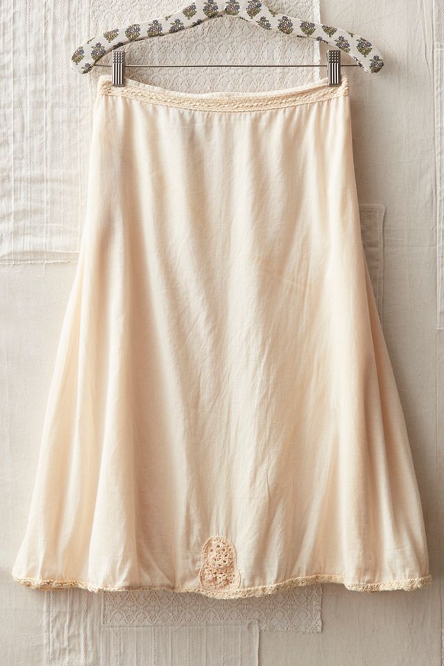 FP MART: Vintage: The Originals Embroidered And Crocheted Skirt #1