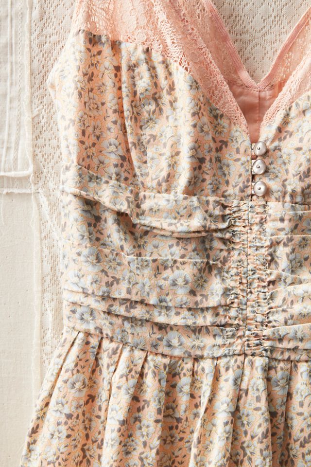 FP MART: Vintage: The Originals Floral And Lace Dress With Tulle #2