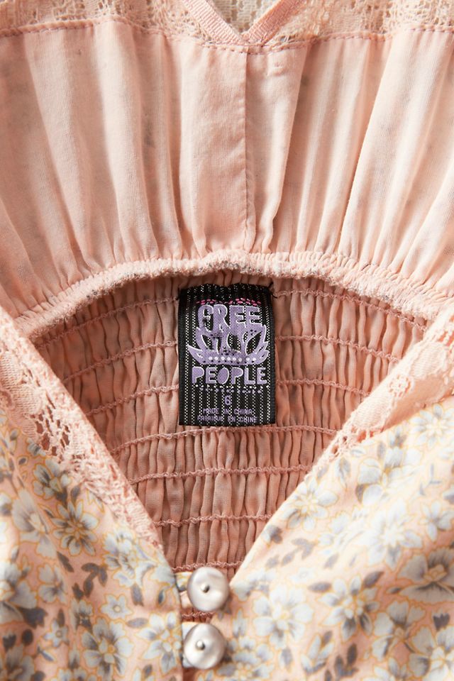 FP MART: Vintage: The Originals Floral And Lace Dress With Tulle #3