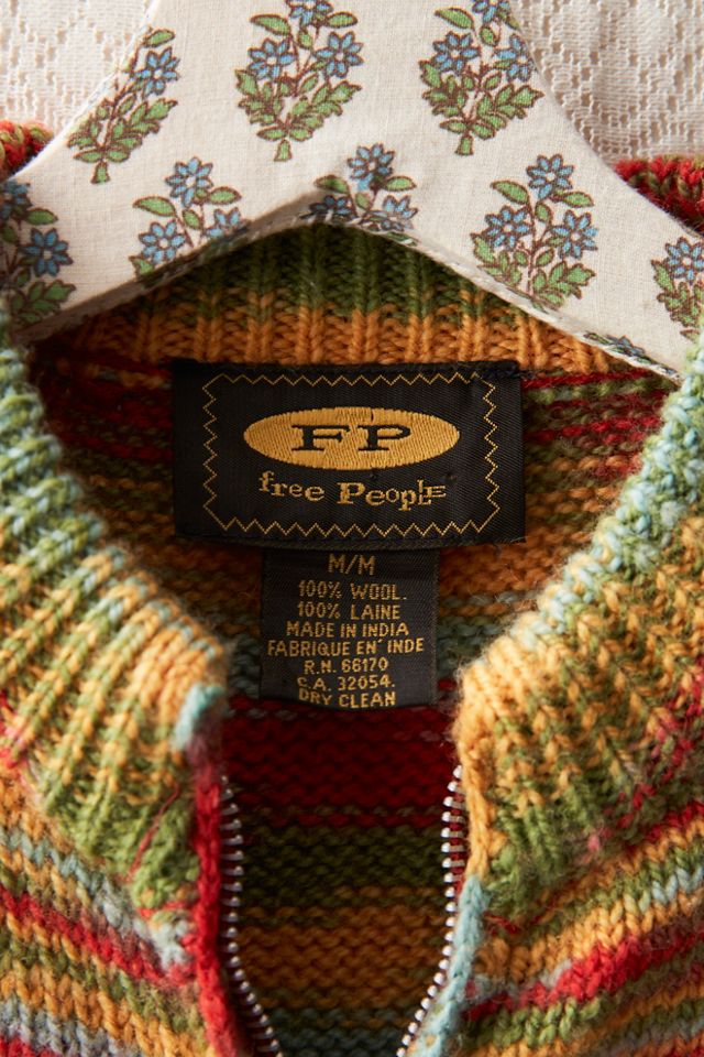 FP MART: Vintage: The Originals Space Dye Zip-Up Sweater #3