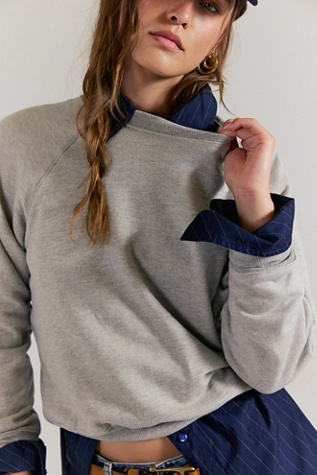 Sonny Sweatshirt by Free People in Grey, Size: L