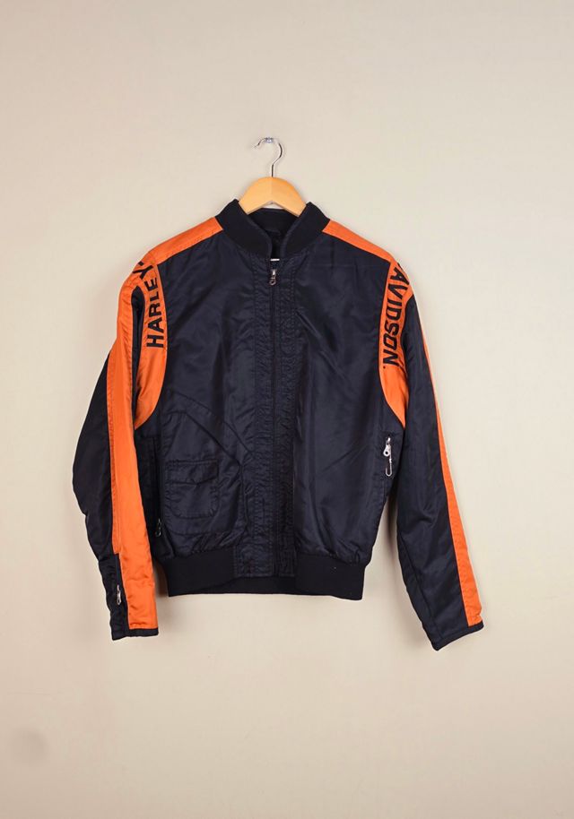 Vintage Harley Davidson Mesh Bomber Jacket Selected By The Igala NYC #1