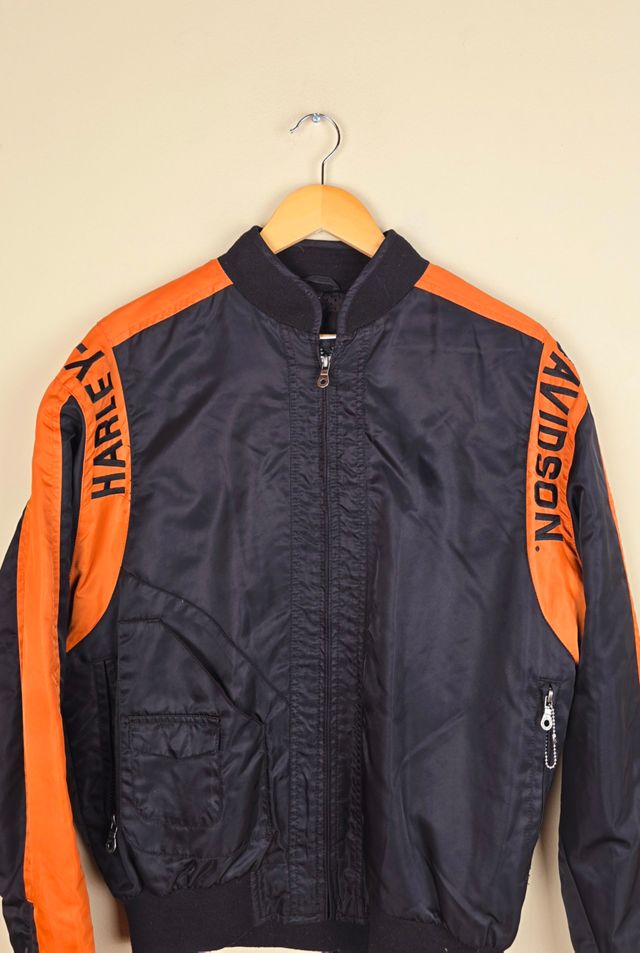 Vintage Harley Davidson Mesh Bomber Jacket Selected By The Igala NYC #2
