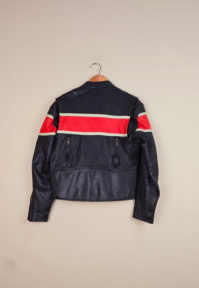 Vintage Biker Leather Jacket Selected By The Igala NYC #2