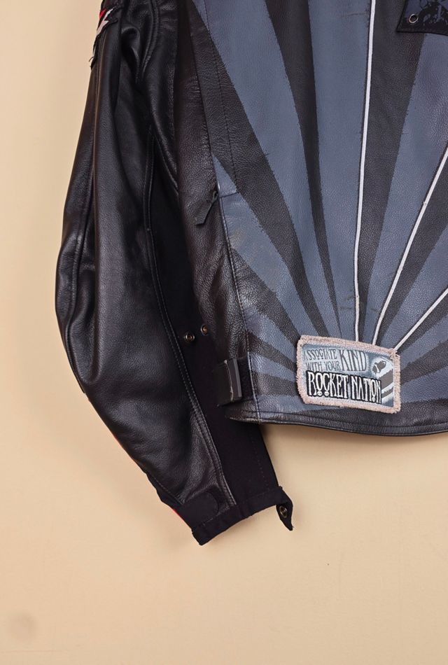 Vintage Joe Rocket X Suzuki Biker Leather Jacket Selected By The Igala NYC #3