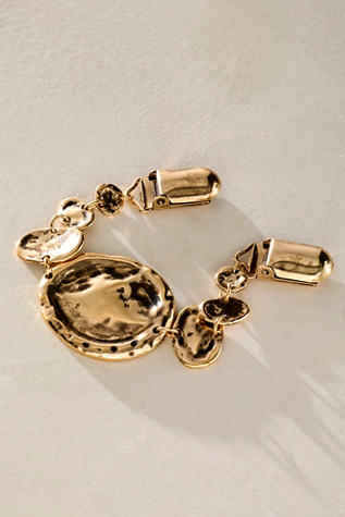 Riverbend Cinch Pin by Free People in Gold
