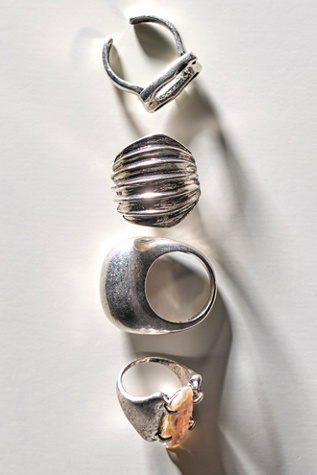 Remi Ring at Free People in Silver, Size: US 8