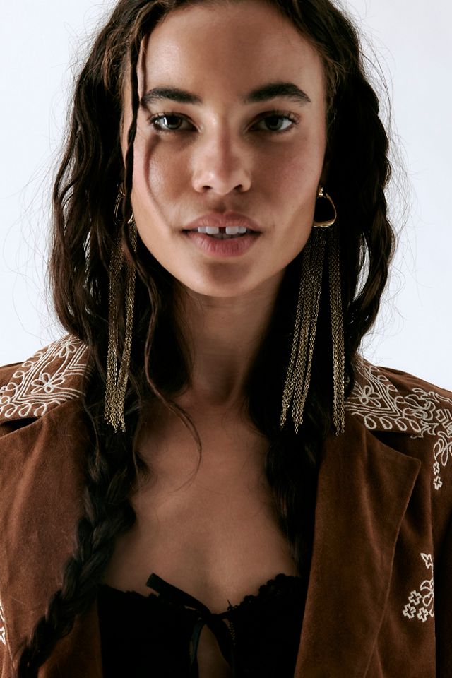 Briana Fringe Earrings #1