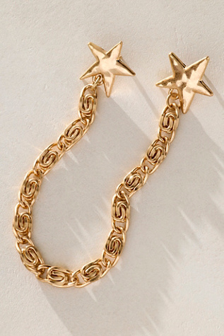 Chancellor Pin by Free People in Gold