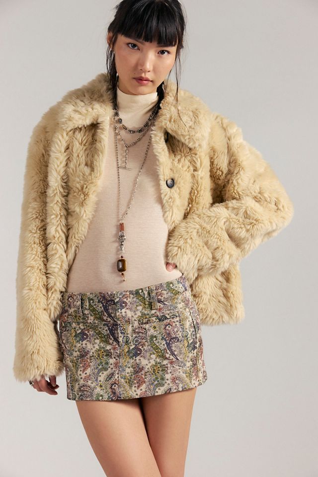 We The Free Mille-Fleurs Jacquard Micro Skirt | Free People