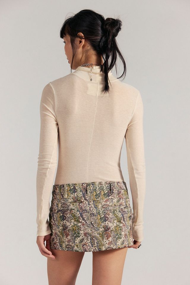 We The Free Mille-Fleurs Jacquard Micro Skirt | Free People