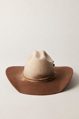 Cassidy Stone Wool Hat by Free People in Tan