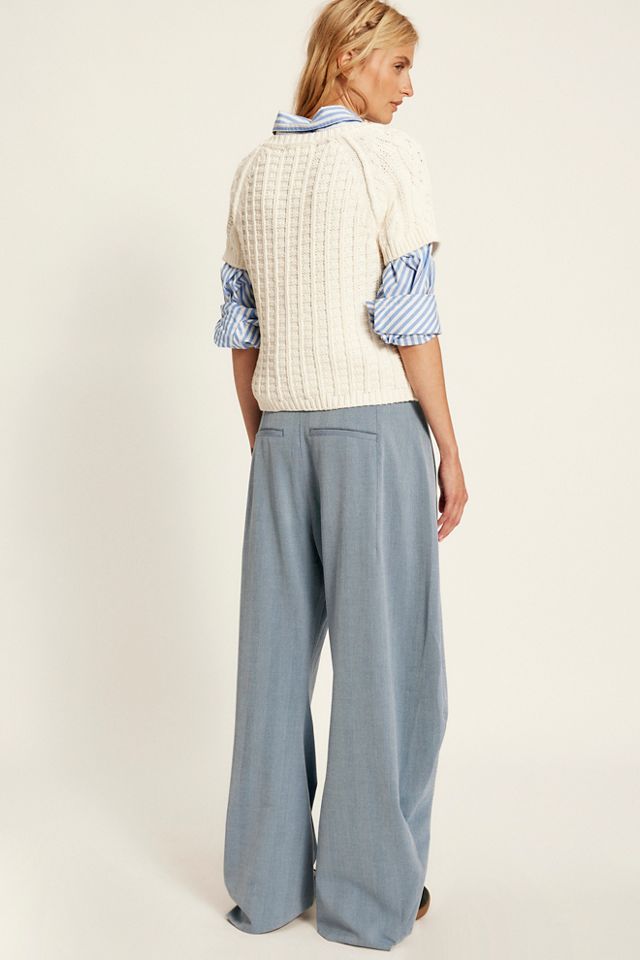 Spotlight Barrel Pinstripe Trousers #6