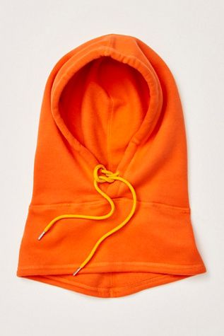 No Sweat Studio Hood by FP Movement at Free People, Flame/Papaya Combo