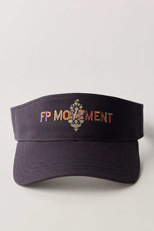 Tee Time Visor Top by FP Movement at Free People, Navy
