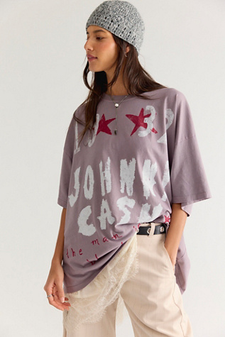 Johnny Cash Doodles Tee