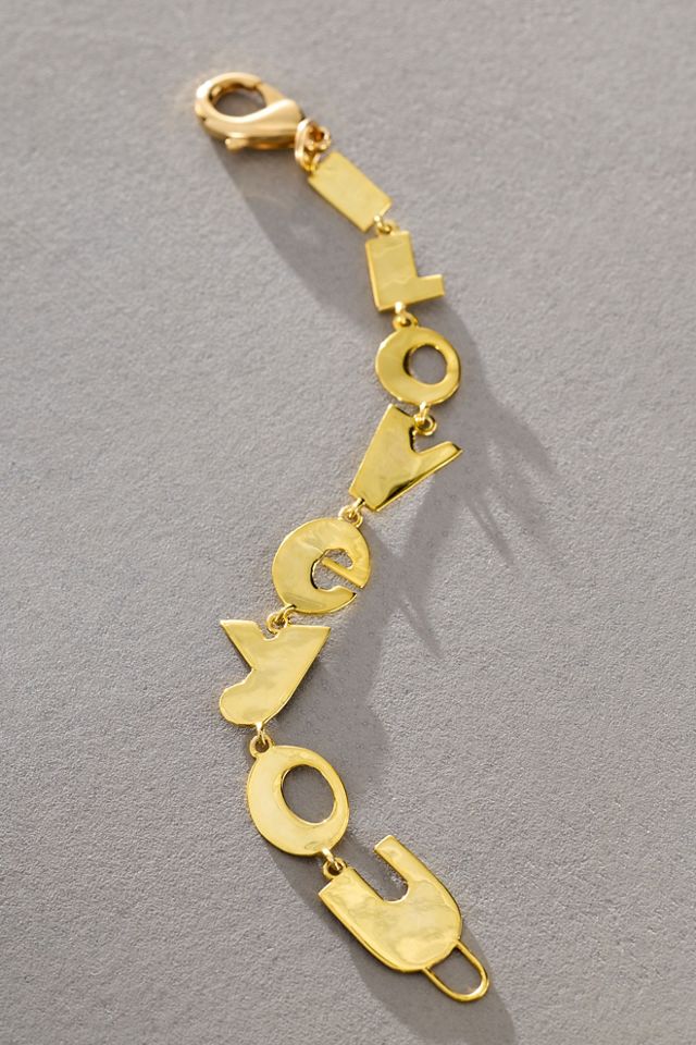 Paula Rosen I Love You Bracelet #2