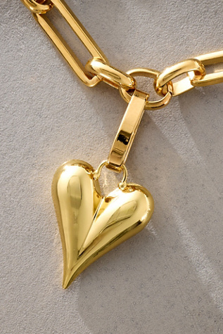 Paula Rosen Riley's Heart Necklace