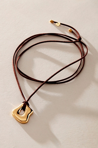 Bracha Amaya Necklace at Free People in Brown