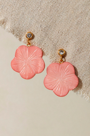 Frasier Sterling Waikiki Earrings at Free People in Pink