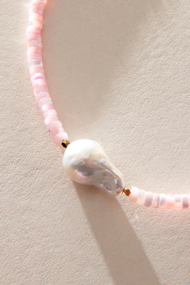 Frasier Sterling Amalfi Baroque Pearl Necklace #1