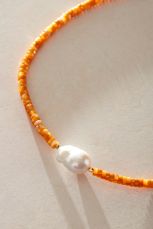 Frasier Sterling Amalfi Baroque Pearl Necklace #1