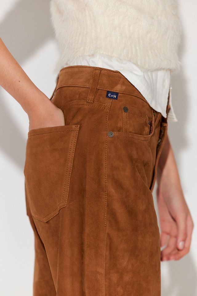 Citizens of Humanity Miro Relaxed Suede Pants #3