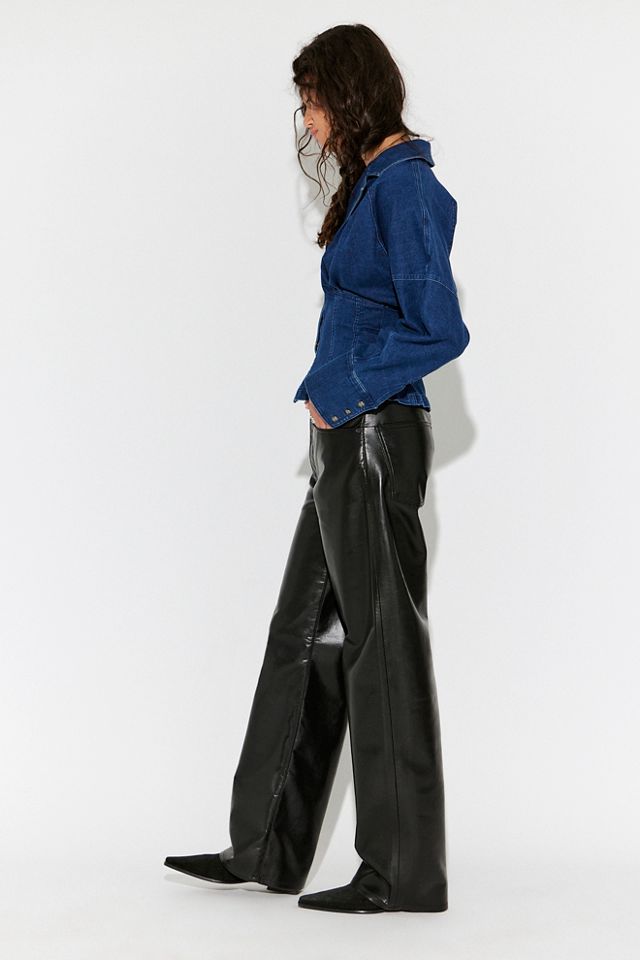 AGOLDE Arc Leather Pants #2