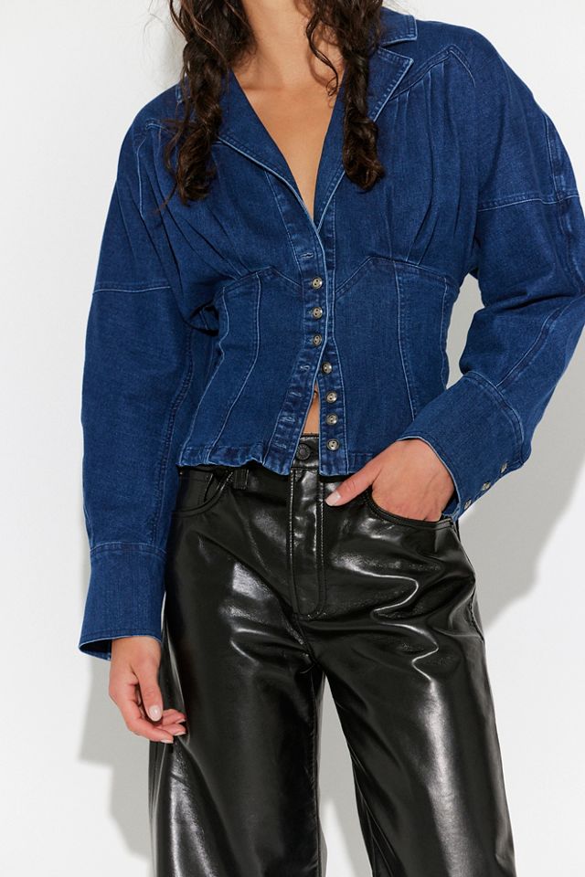 AGOLDE Arc Leather Pants #3