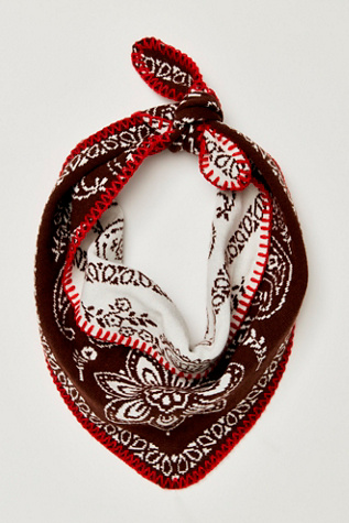 Carmen Knitted Triangle Bandana