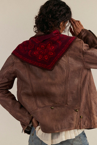 Carmen Knitted Triangle Bandana product page