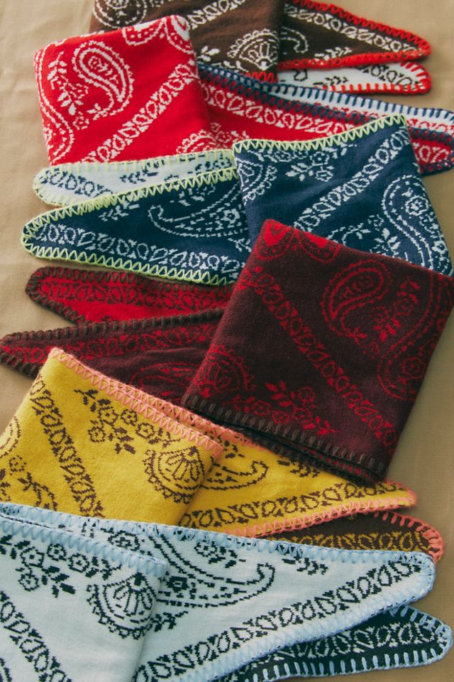 Carmen Knitted Triangle Bandana #7