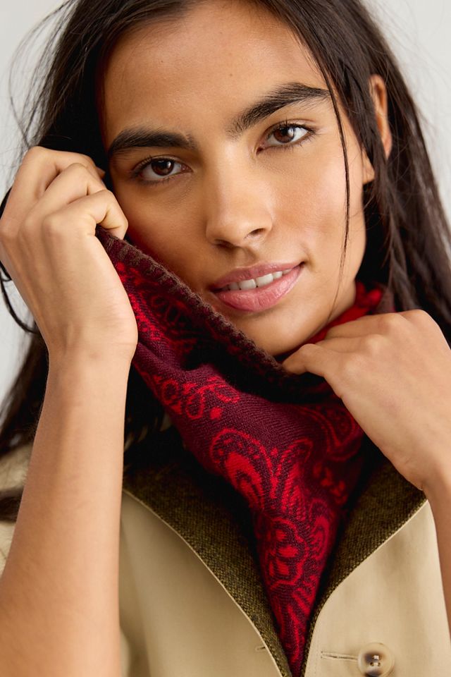Carmen Knitted Triangle Bandana #9