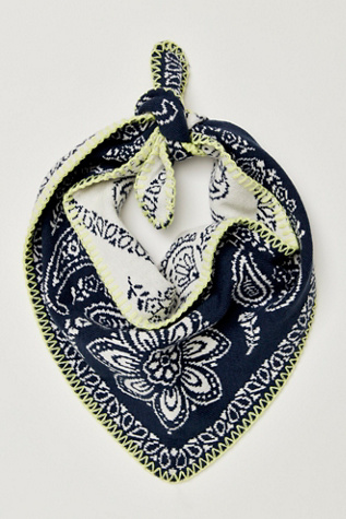 Carmen Knitted Triangle Bandana product page