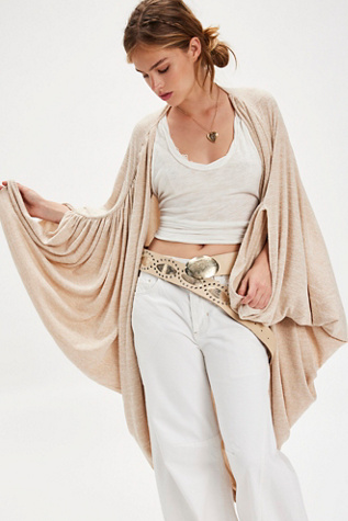Oversized Cocoon Duster