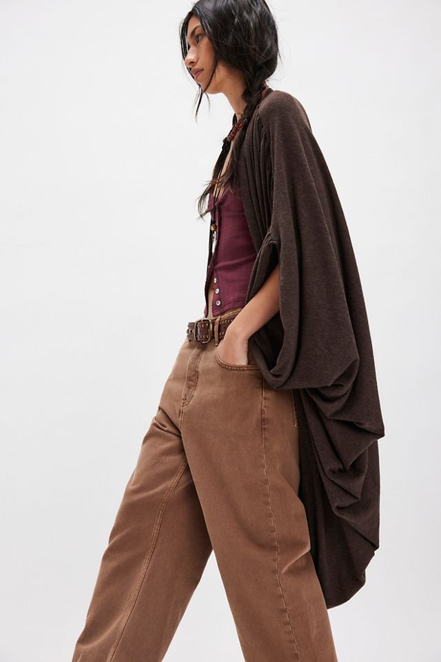 Oversized Cocoon Duster #2