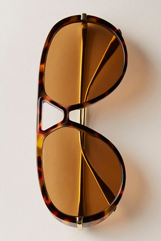 Lunettes de soleil aviateur surdimensionnées Sunday Afternoon