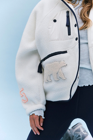 Hit The Slopes Patch Fleece Jacket