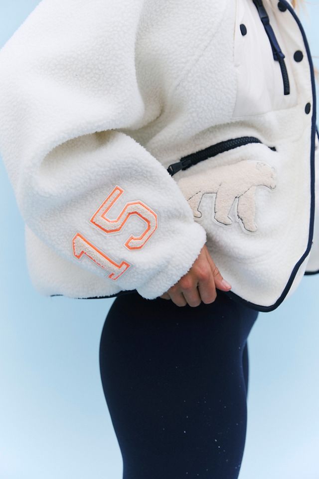 Hit The Slopes Patch Fleece Jacket #3