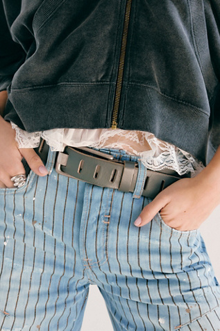 We The Free Don't Wait Up Pinstripe Boyfriend Jeans at Free People in Light Wash, Size: 24