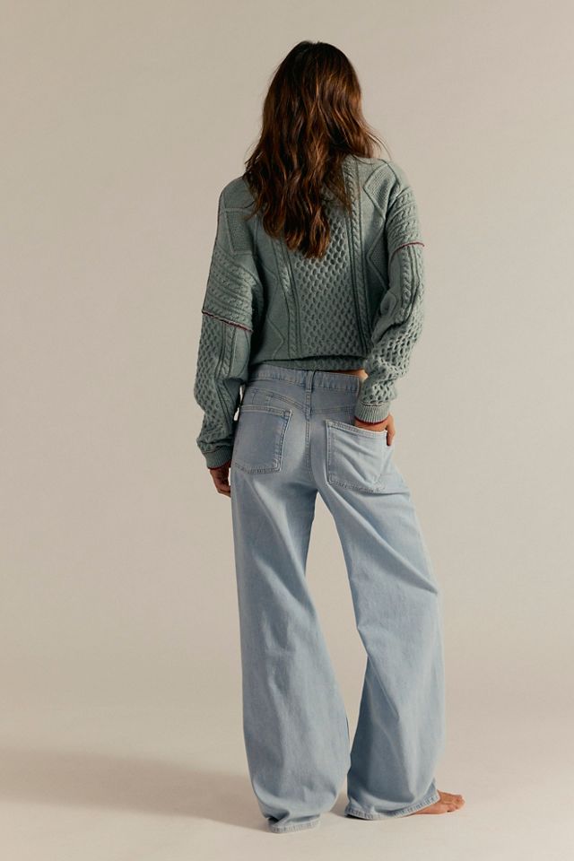 CRVY Better Half Mid-Rise Straight Jeans #1