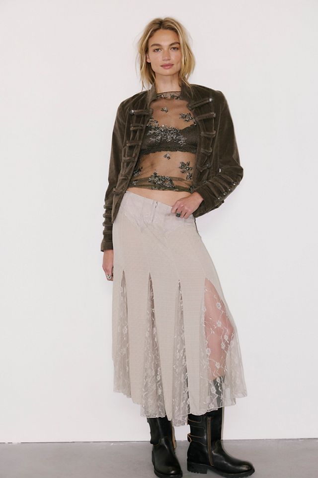 Nice To Meet You Maxi Slip Skirt #2