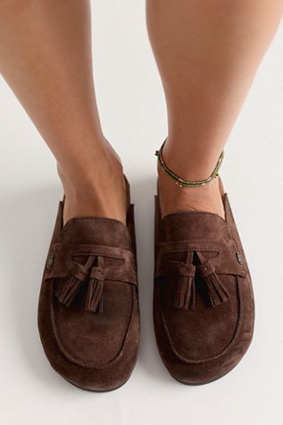 Mules à pompons Astrid