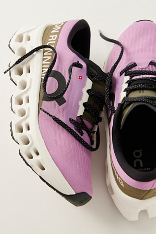 On Cloudmonster 3 Sneakers at Free People in Sakura/Ivory, Size: US 8