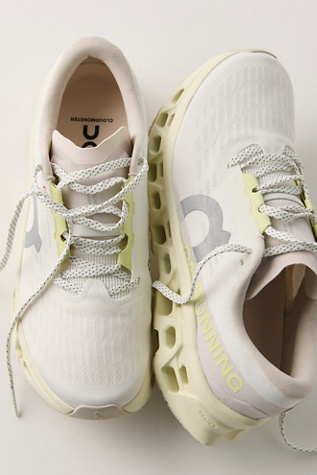 On Cloudmonster 3 Sneakers at Free People in Ivory/Seedling, Size: US 8.5