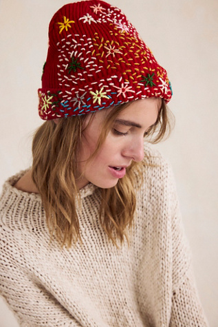 Bonnet brodé De Sienna