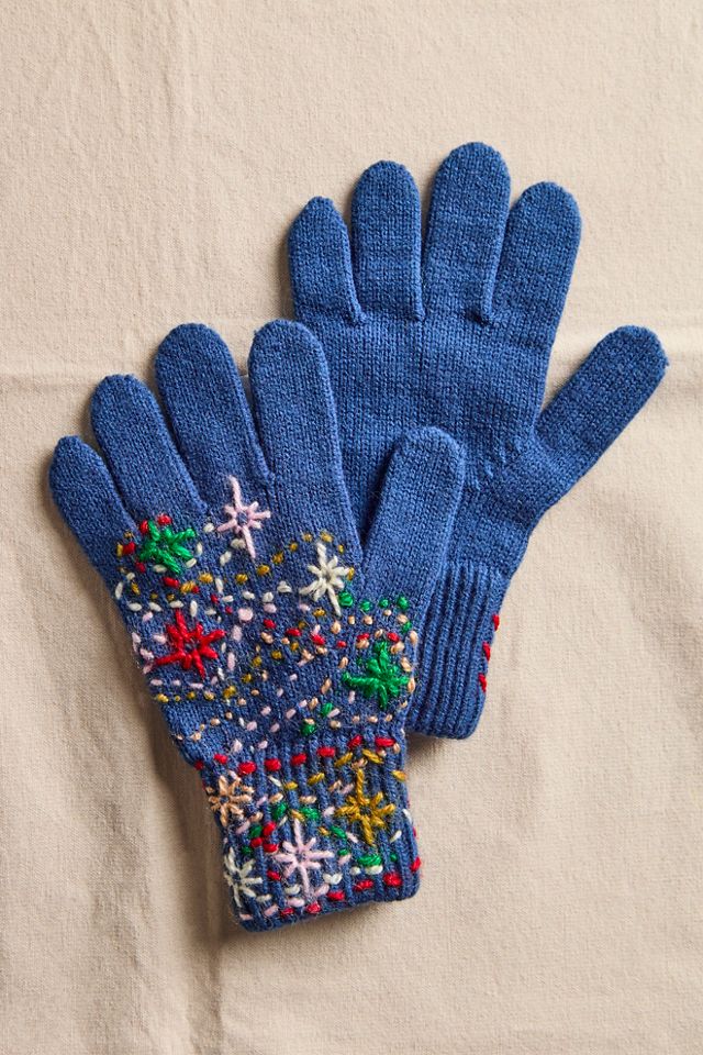 De Sienna Embroidered Gloves #1