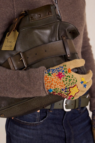 De Sienna Embroidered Gloves