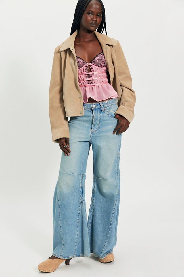 For Love & Lemons Rose Cluster Bustier | Free People