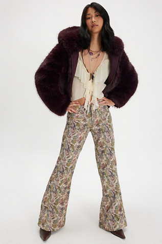 Aster Jacquard Flares